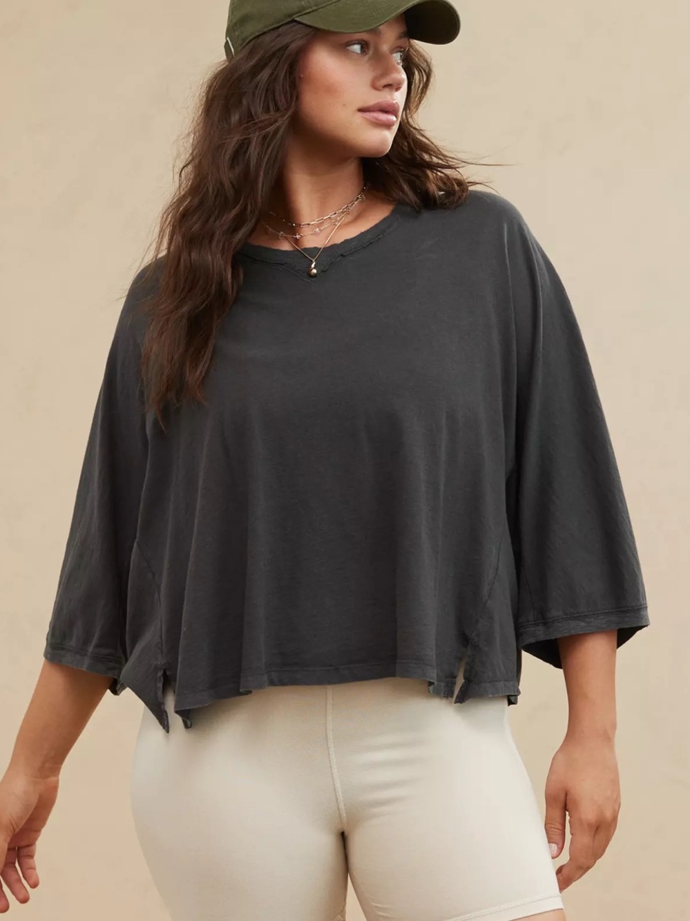 Aerie Summer House Slouchy Oversized T-Shirt